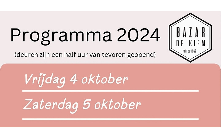  programma Bazar De Kiem 2024